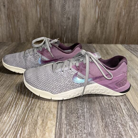 Nike Metcon 4 Womens US Size 6 Purple Training Running Sneaker Shoes CD3128-008 - Picture 5 of 11